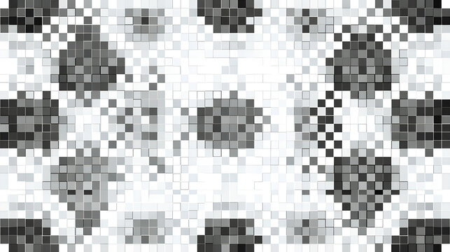 Retro pixel bitmap texture background monochrome dithered pattern 8 bit style stock vector on white background