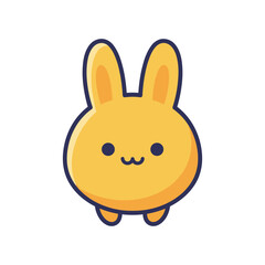 Adorable Cartoon Bunny Illustration