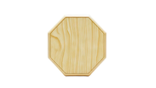 Octagonal Wooden Cutting Board