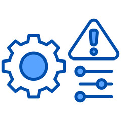 Obraz premium Risk Control Icon