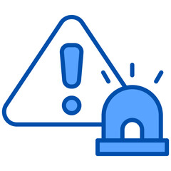 Fototapeta premium Hazard Warning Icon