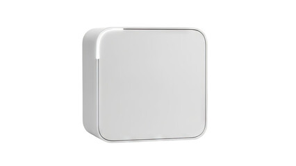 Minimalist White Smart Home Device