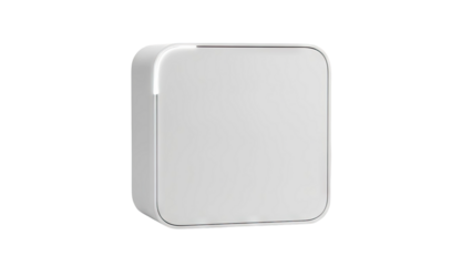 Minimalist White Smart Home Device