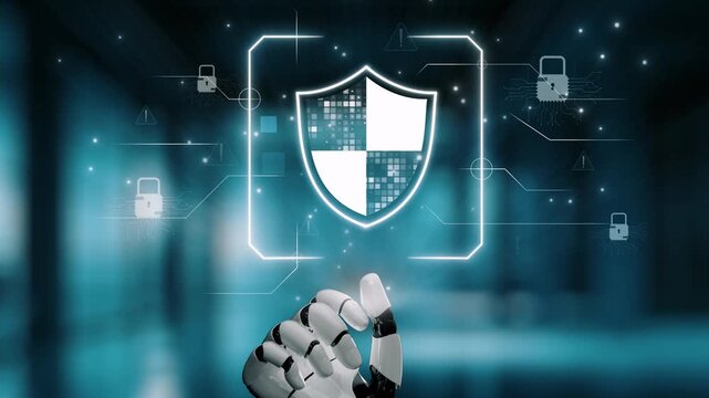 AI artificial intelligence strengthens cybersecurity with intelligent threat detection, virtual assistant alerts, and proactive protection agAI artificial intelligencenst digital breaches. Epoch