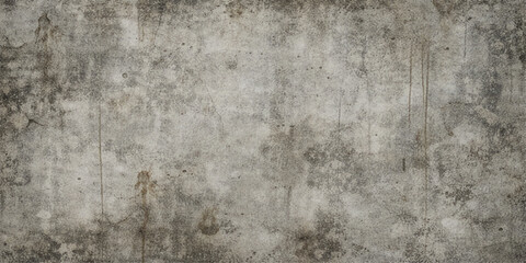 Fototapeta premium Old grunge concrete wall texture with a dark aged stone surface and rough gray paint design creates a vintage textured backdrop
