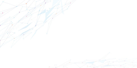 Vector Connect link background. global network technology concept. Digital technology futuristic internet network speed connection white background.
