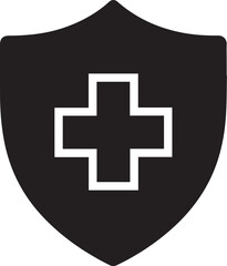 Obraz premium Health Shield Icon
