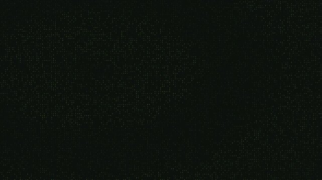 Abstract background of scattered, luminous points on a dark surface