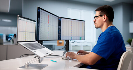 Hispanic Medical Billing Auditor Using Spreadsheet