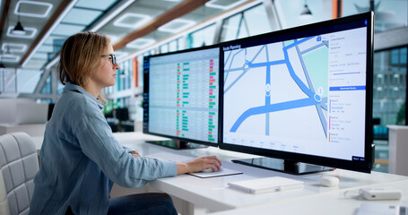 Efficient Woman Logistics Coordinator Using Route Planning App