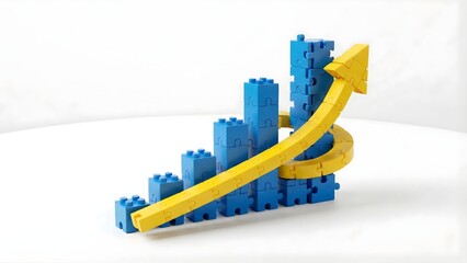 A sleek tablet sits on a bright white surface in a modern, blurred office environment. The screen displays a vibrant cybersecurity interface featuring a large.