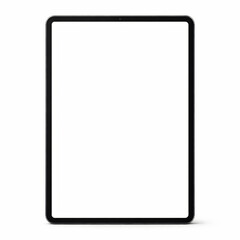 Modern tablet device with a clear screen