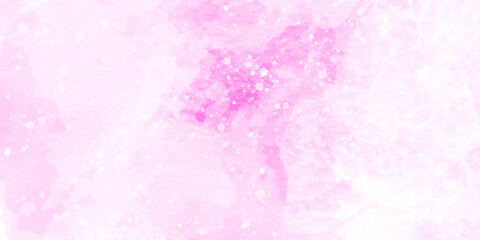 Fototapeta premium Lovely soft pink grunge watercolor texture with bokeh and bubbles effect background. light pink watercolor texture, gentle gradients and flowing brush strokes. light pastel shades blending naturally.