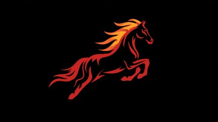 Fototapeta premium happy 2026 new year, fire horse chinese new year