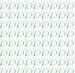 Vector floral seamless leaf pattern design background