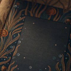 old book on the wooden table