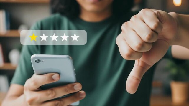 Negative Online Review and Customer Rating Feedback on Smartphone