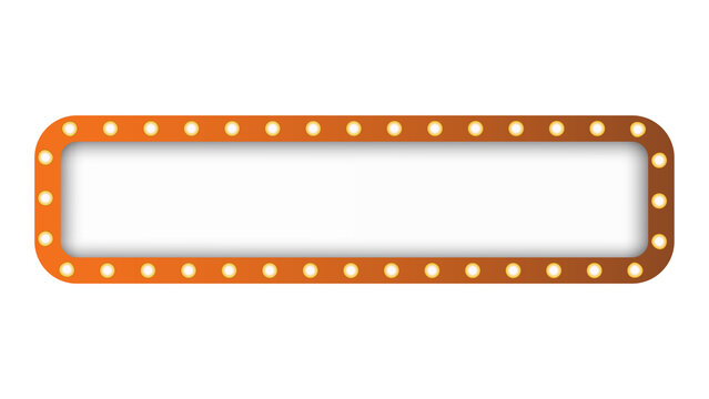 Light show frame for game background red rectangle
