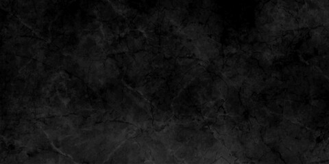 Dark gray black slate stone wall background in natural pattern for decorative texture. grunge background dark black chalk board and black board texture. cement floor and lines paint black background. © TextureStock