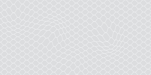 Fototapeta premium White hexagon texture background vector illustration