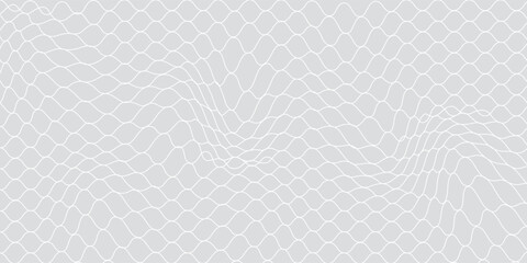 Fototapeta premium White hexagon texture background vector illustration