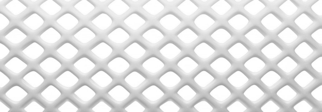 White rhombic mesh pattern creating an abstract and modern geometric background - Powered by Adobe