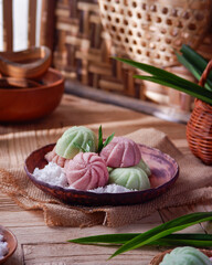 Putu Ayu is a beautiful, soft, and fragrant traditional Indonesian market snack, made from rice...