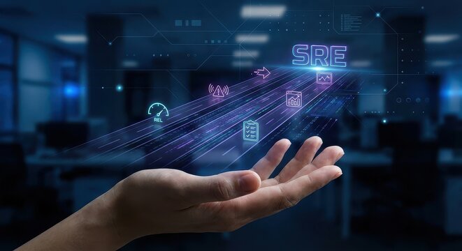 Site Reliability Engineering (SRE) Concept on Hand