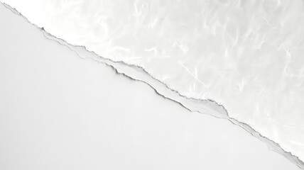 Torn paper with black and white background