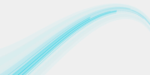 Fototapeta premium Abstract vector background element in blue and white colors curve perspective