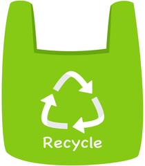 hand holding recycling symbol