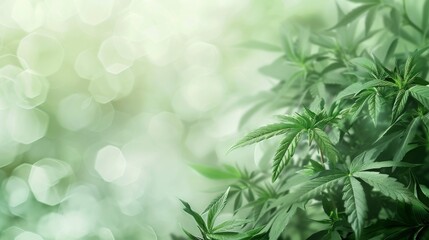 Obraz premium Medical cannabis time-release therapy concept shown through abstract pharmaceutical diffusion visuals. Healthcare background representing controlled delivery, advanced medicine, therapeutic innovation
