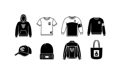 Apparel Collection with Logos