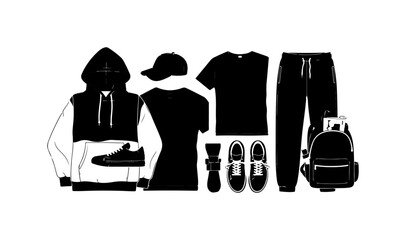 Casual Streetwear Outfit with Accessories
