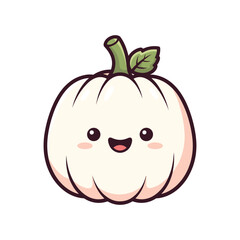 Adorable Cartoon Pumpkin Illustration