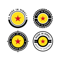 National flag of the Mwali (Moh&eacute;li)