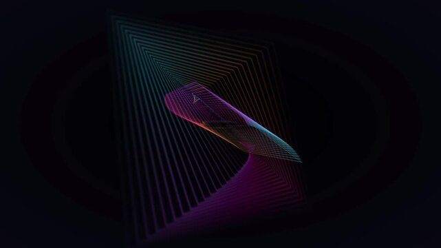 Abstract Space Gravitational Fluid Flow