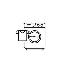 washing machine icon, vector best line icon.
