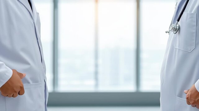 Caring Nurse Assisting Patient with Insurance Documentation, Fostering Trust and Compassion in a Professional Healthcare Environment