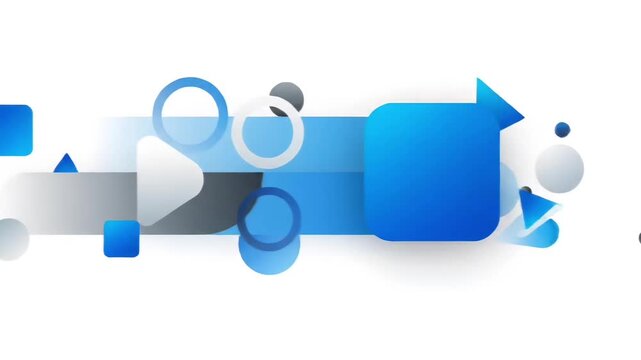 A blue folder icon featuring a key and success symbol represents a professional business concept vector for web communication and cloud technology design