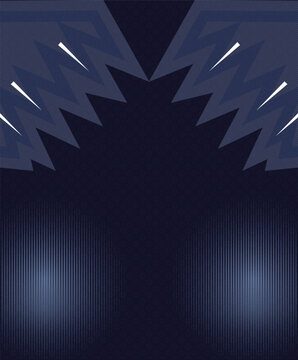 Dark Blue Abstract Geometric Pattern Background for Sportswear