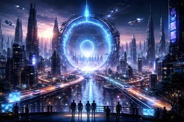 new york city at night