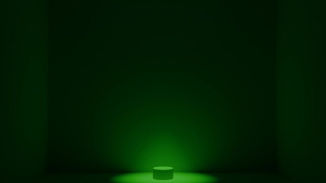 Advertising Stage Product Showcase - Warm Spotlight Background Loop