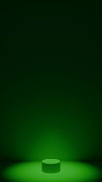 Advertising Stage Product Showcase - Warm Spotlight Background Loop