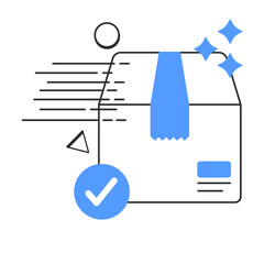 ready delivery  illustration for application design and ecommerce website design needs