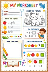 set of stamps for kids