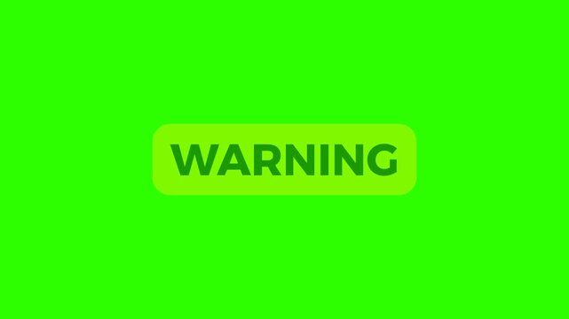 green button with word