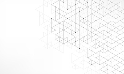 Obraz premium Abstract background with a geometric pattern of triangle shapes. Graphic design element 