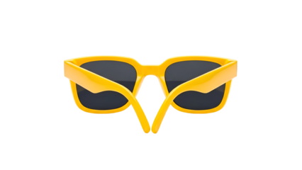 Yellow Sunglasses Illustration