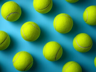 tennis balls, poster, banner, art
